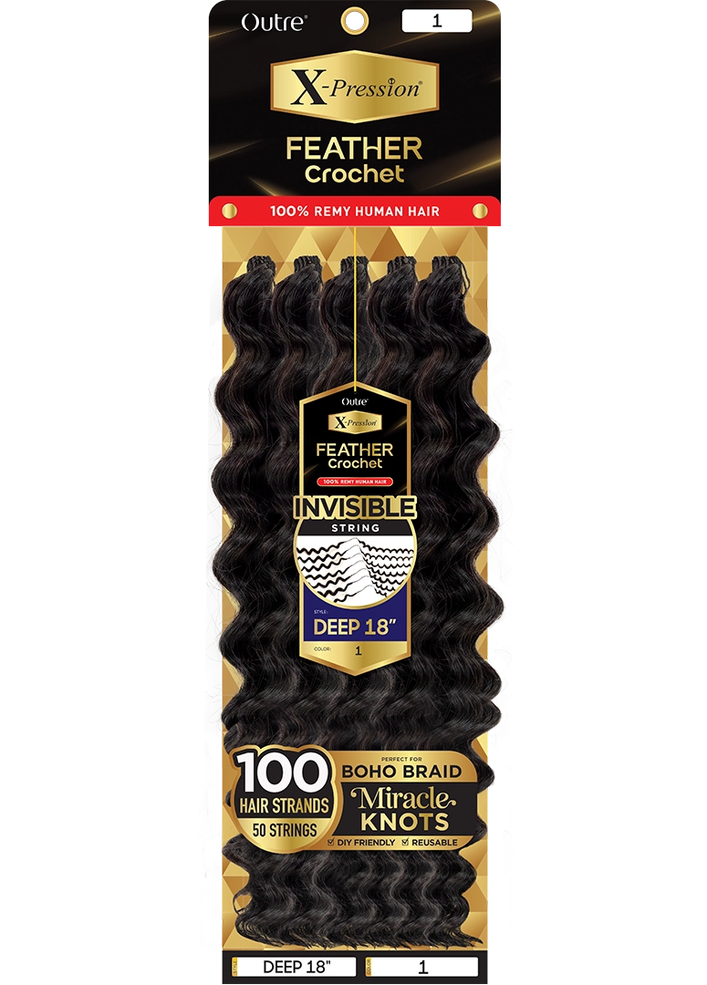 Outre Feather Crochet Deep 18