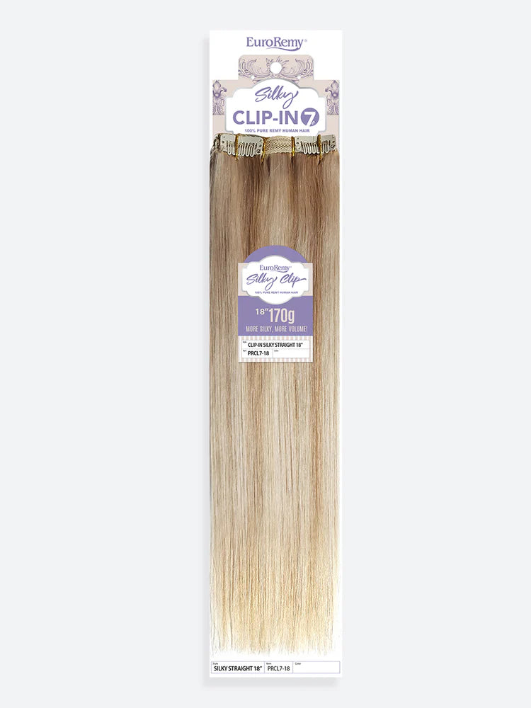 Eve Hair Euro Remy Silky Clip In 7pcs PRCL7