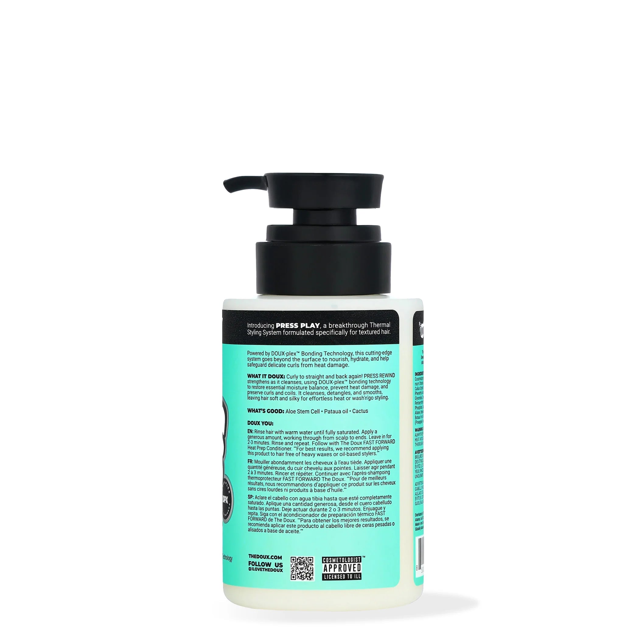 The Doux Press Rewind Curl Retntion Shampoo 8 oz