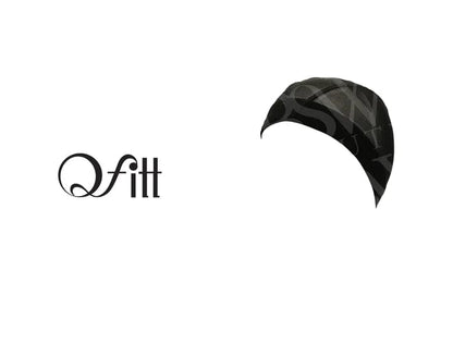 Qfitt Black Stretch Mesh Dome Wig Cap Single #MM5011