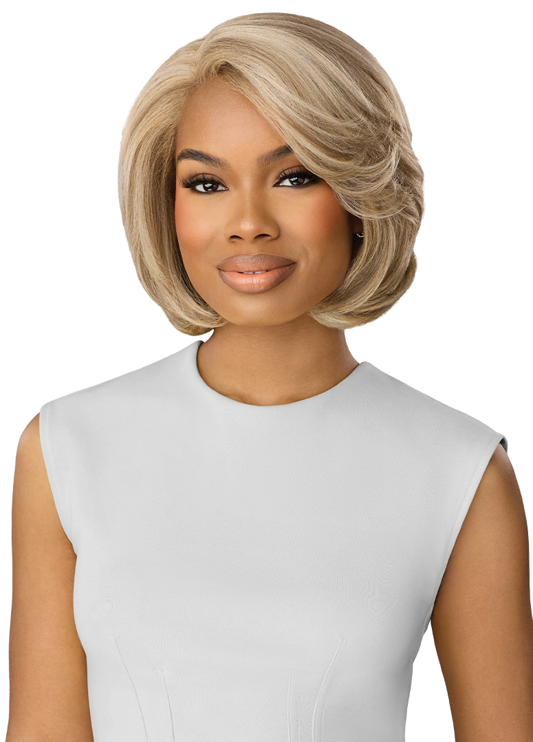 Outre EveryWear Every49 Glueless HD Lace Front Synthetic Wig - 10 inch Short Straight Bob Hair