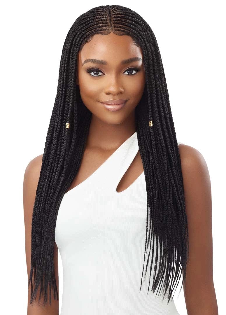 Outre Lace Frontal Wig Fulani Micro Cornrow Braids