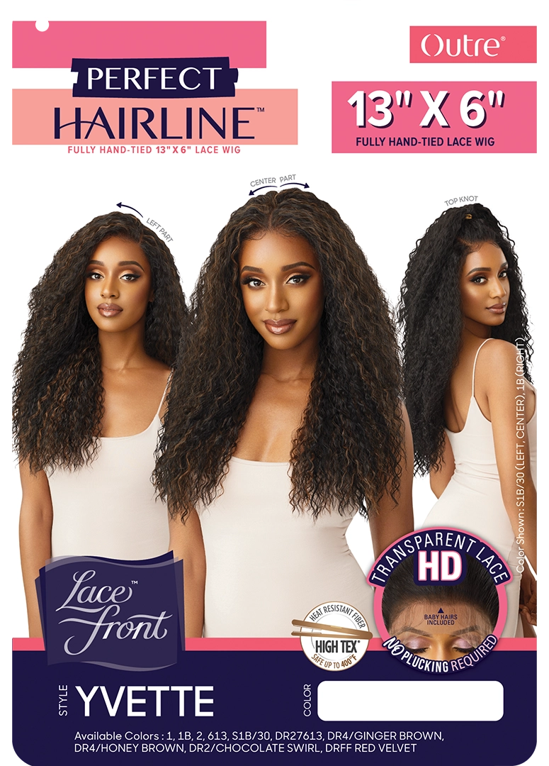 Outre Perfect Hairline Lace front Yaki Wig Yvette