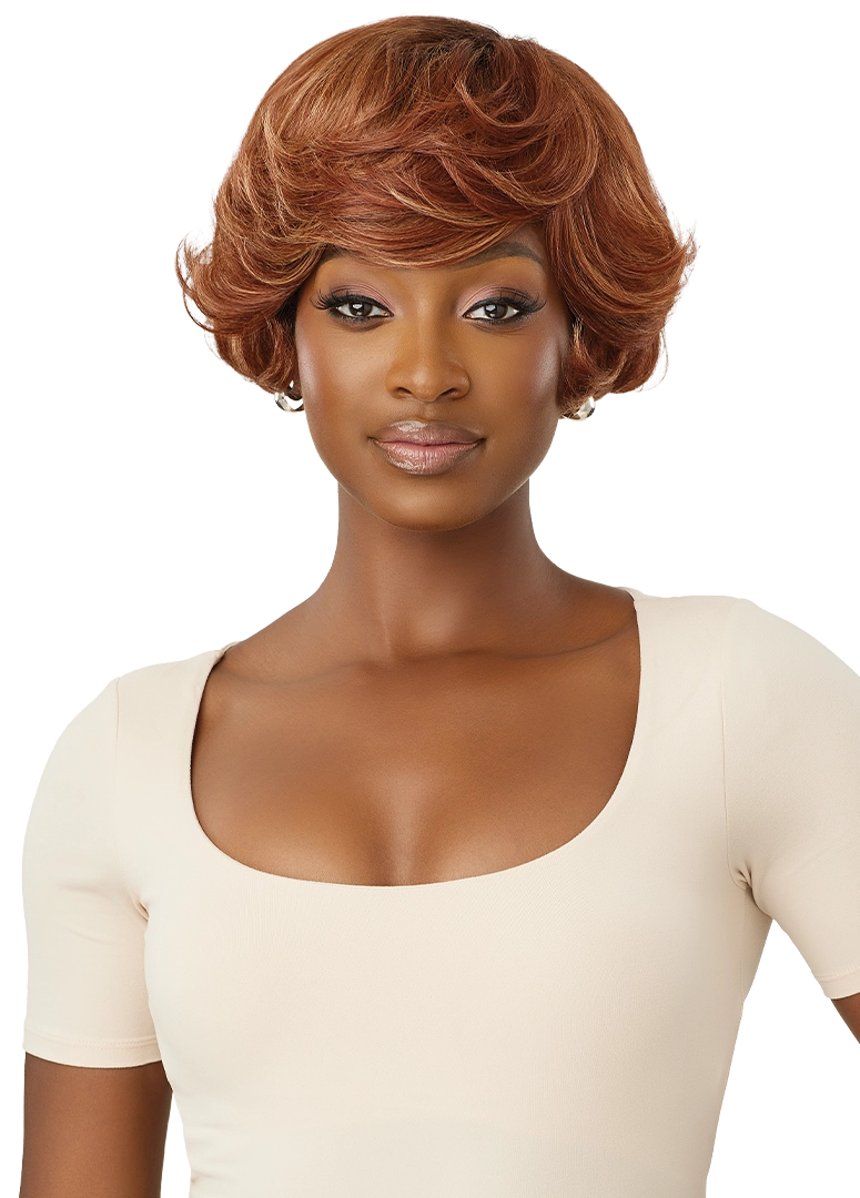 Outre Wigpop Rasha Glueless Synthetic Full Wig - Short Layered Pixie Cut Hair