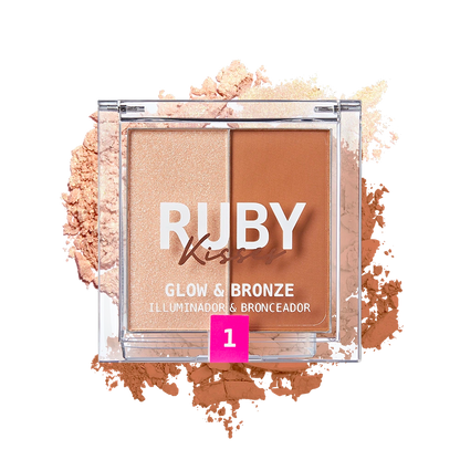 RK Duo Highlighter Bronzer RDH