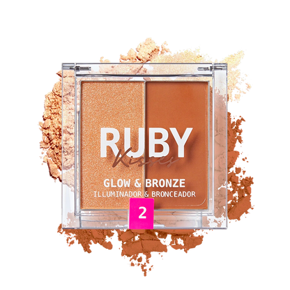 RK Duo Highlighter Bronzer RDH