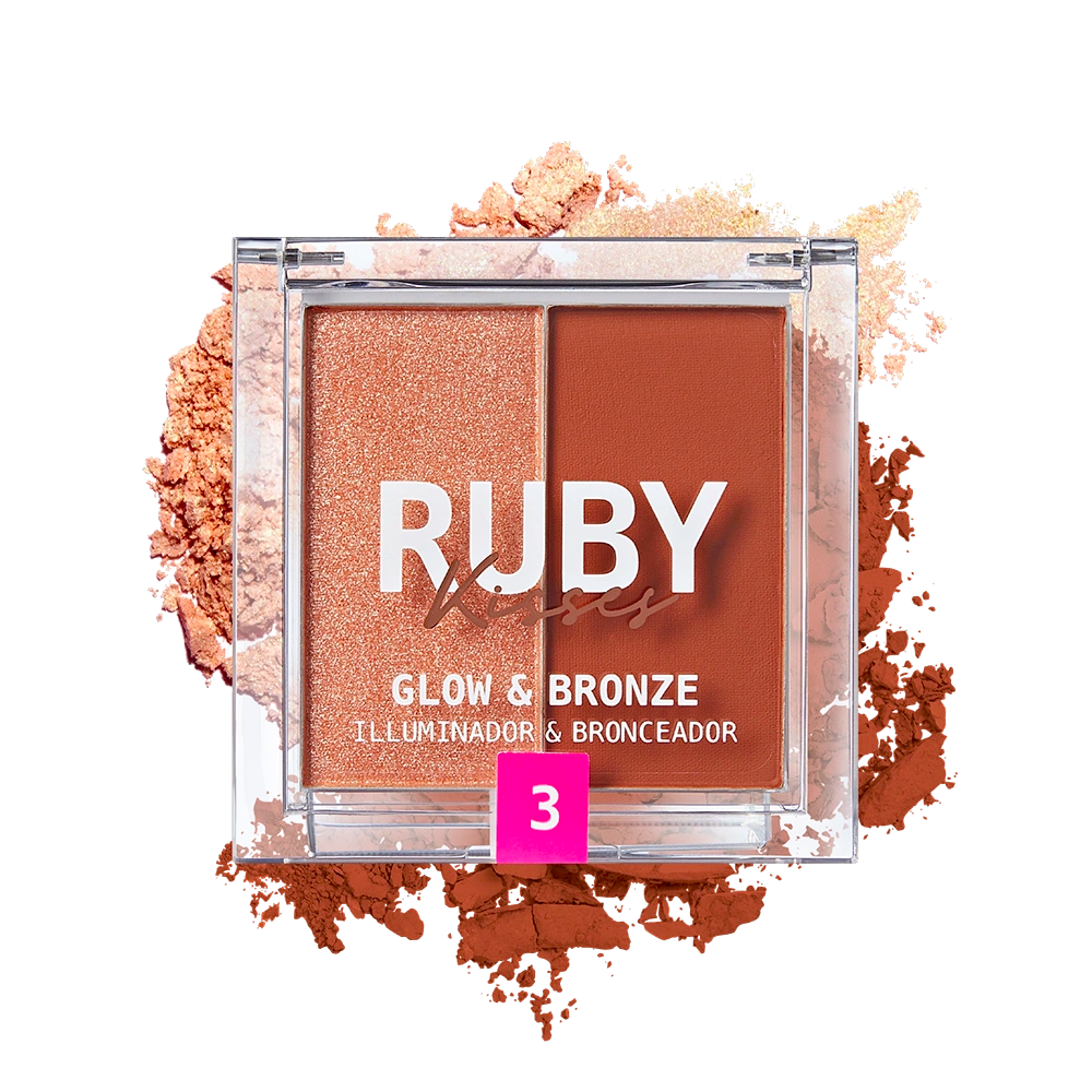 RK Duo Highlighter Bronzer