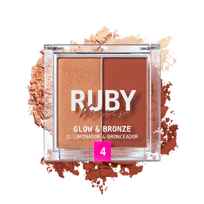 RK Duo Highlighter Bronzer RDH