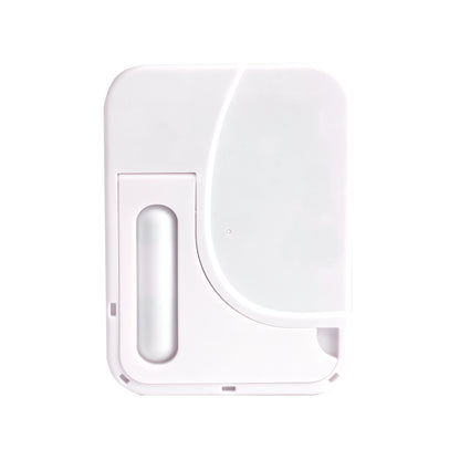 Red LED Table Mirror