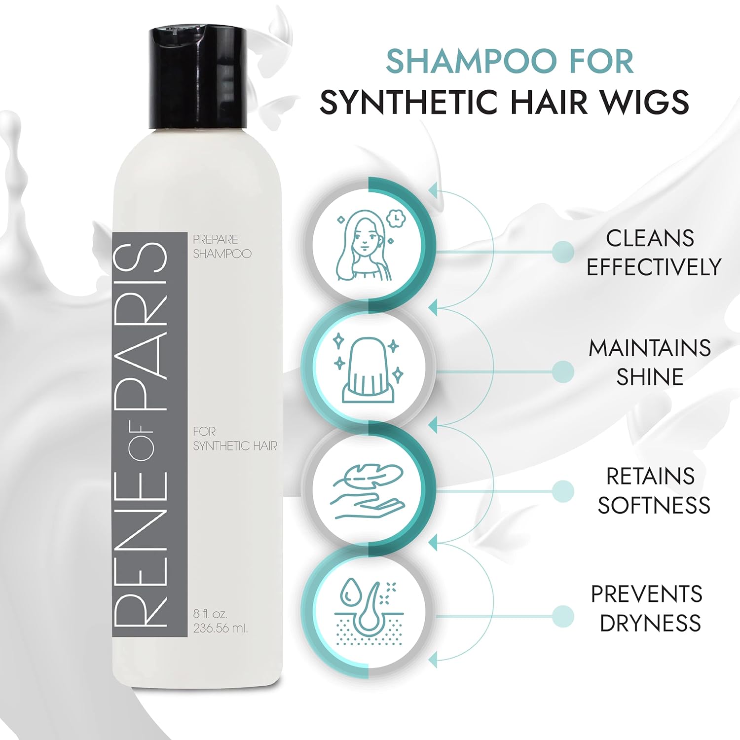 Rene of Paris Prepare 2 oz Wig Shampoo