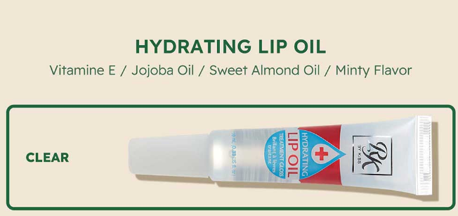 Ruby Kisses Hydrating Lip Oil Treatment Gloss RLO01