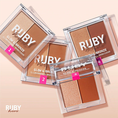 RK Duo Highlighter Bronzer RDH