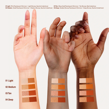 RK Duo Highlighter Bronzer RDH