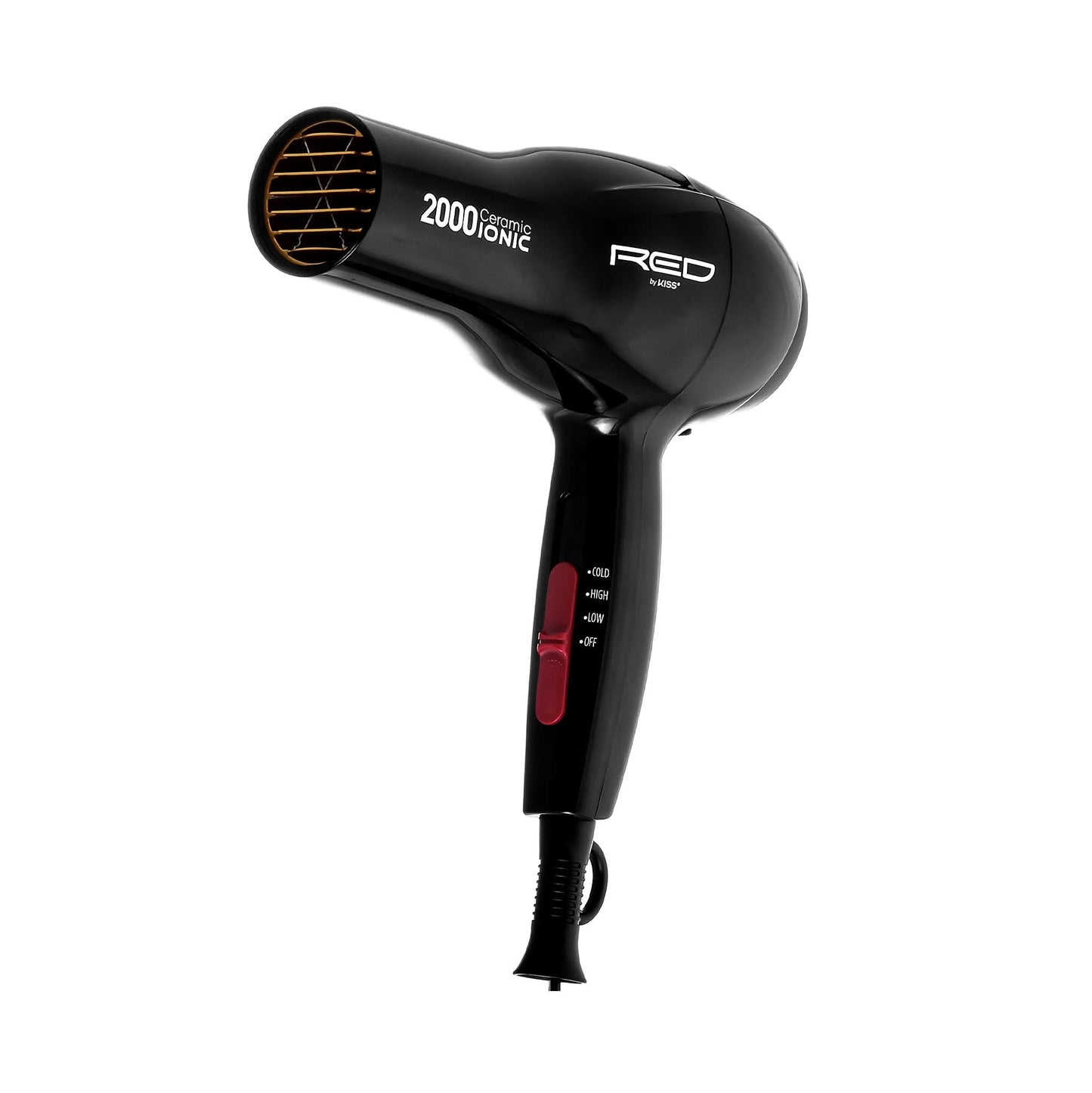 Red by Kiss 2000 Ceramic Ionic Hair Dryer BD06U