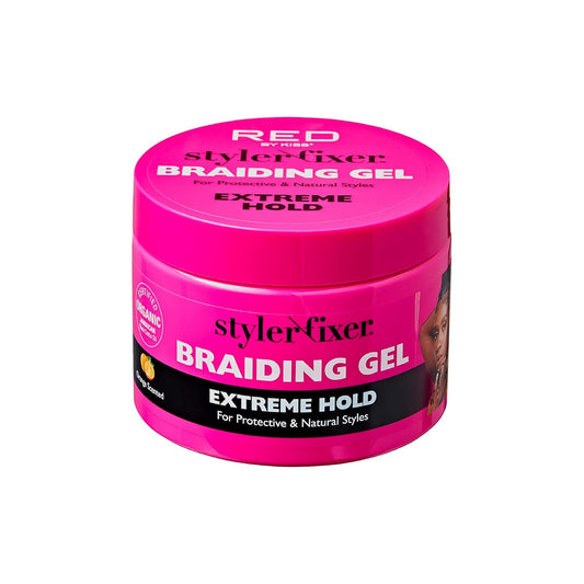 RED Styler Fixer Braiding Gel Extreme Hold 6 oz