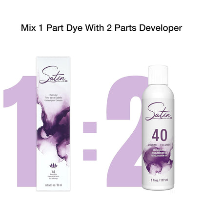 Satin Professional Ultra Vivid Fashion Color Permanent Dye