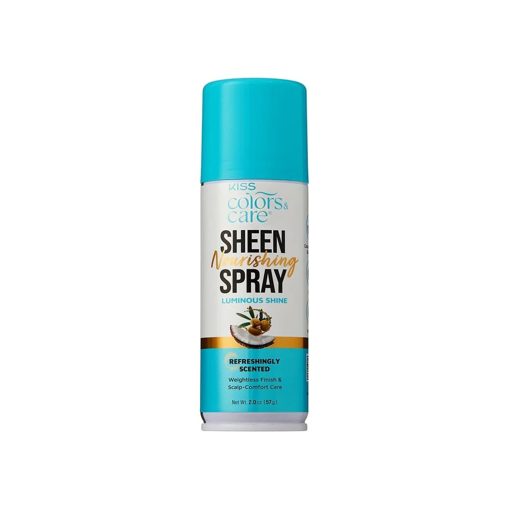 Kiss Colors & Care OIL Sheen Spray 2oz SBR02