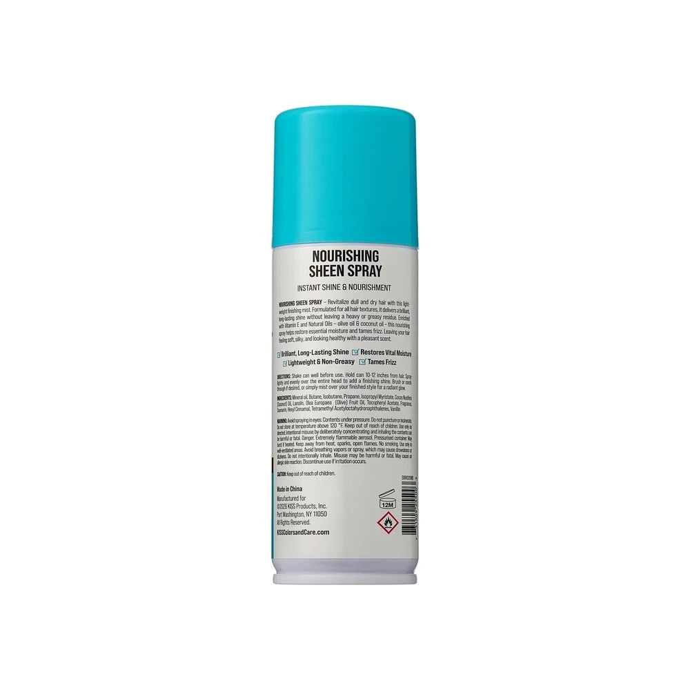 Kiss Colors & Care OIL Sheen Spray 2oz SBR02
