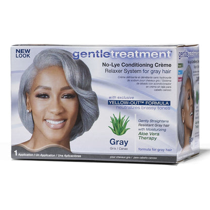 Gentle Treatment No-Lye Relaxer Gray