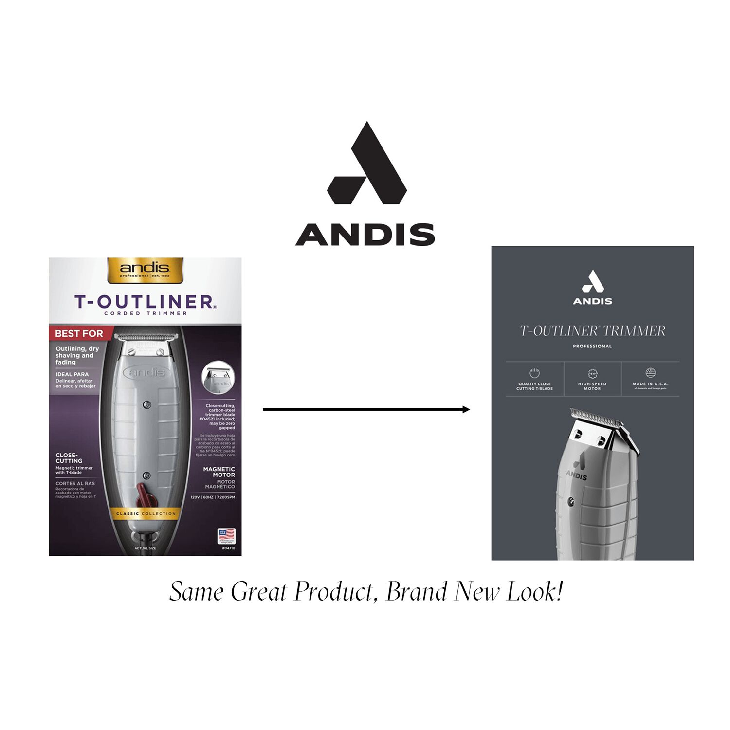 Andis T-Outliner with Free Blade