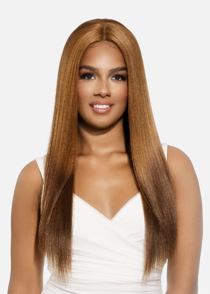 Vivica A Fox Secret 1 Perfect Fit HD Lace Front Wig - 26" Sleek Straight Yaki Glueless