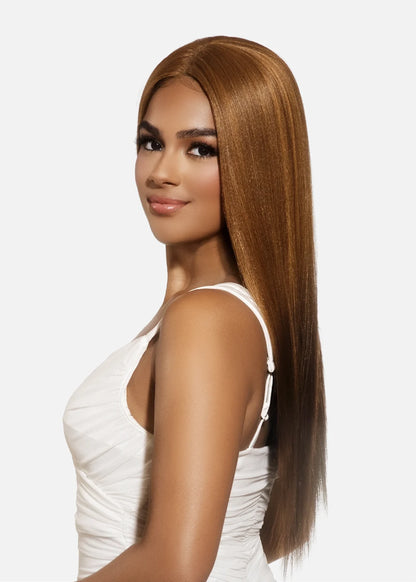 Vivica A Fox Secret 1 Perfect Fit HD Lace Front Wig - 26" Sleek Straight Yaki Glueless