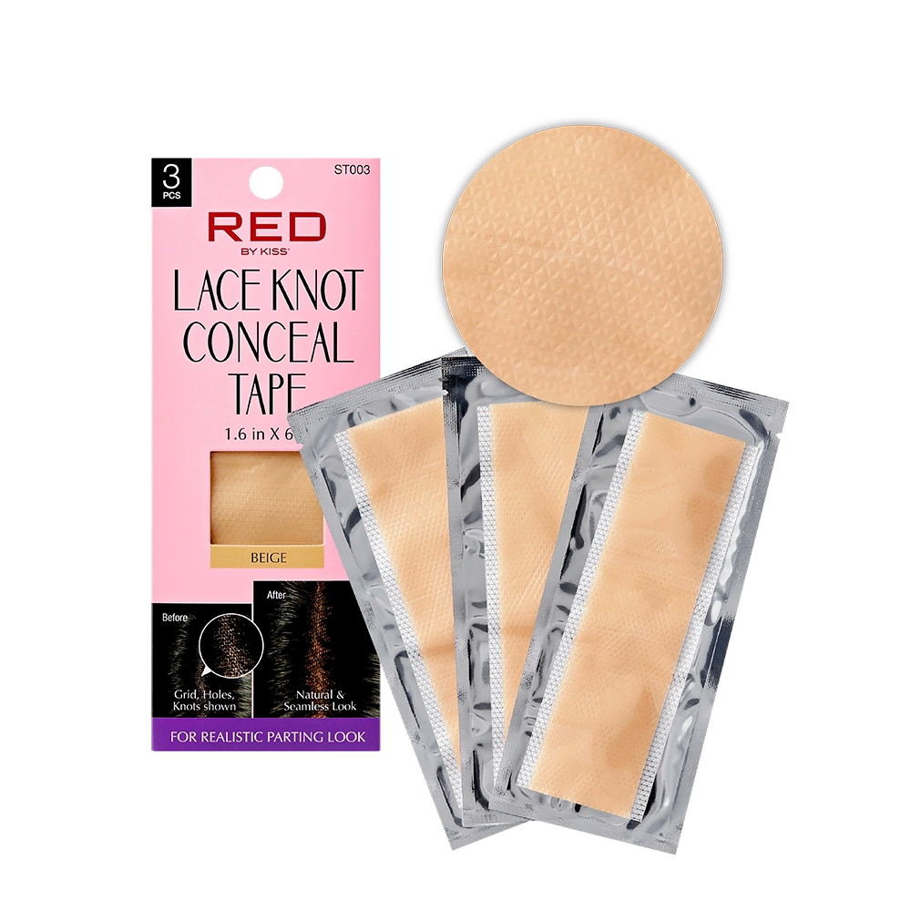 Red Lace Knot Conceal Tape 3 pcs