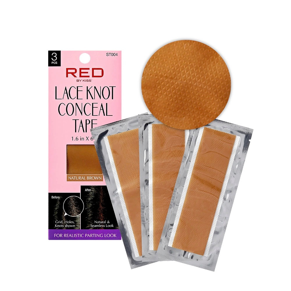Red Lace Knot Conceal Tape 3 pcs