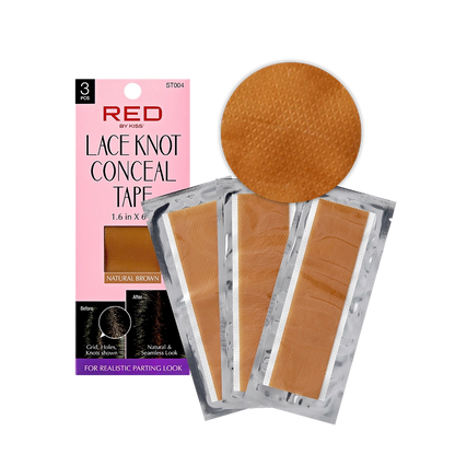 Red Lace Knot Conceal Tape 3 pcs