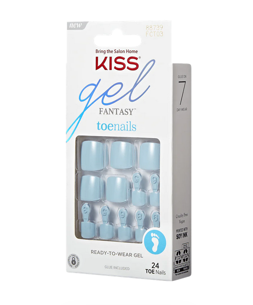 Kiss Gel Fantasy Toenails Pair Of Shoes #FCT03