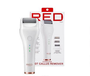 Red Electric Foot Callus Remover FCR01