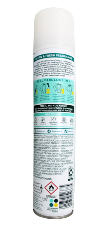 3 Pack Batiste Original Dry Shampoo 3.81 oz