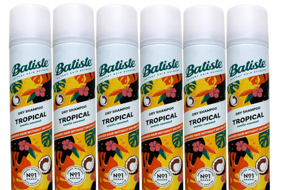 6 Pack Batiste Dry Shampoo Tropical Exotic Coconut 3.81 oz
