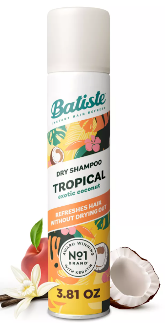 6 Pack Batiste Dry Shampoo Tropical Exotic Coconut 3.81 oz