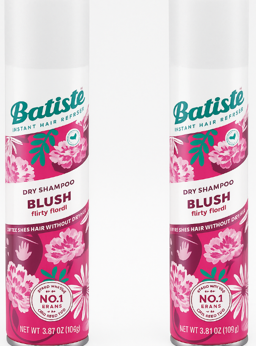 2 PACK BATISTE BLUSH DRY SHAMPOO 3.81OZ