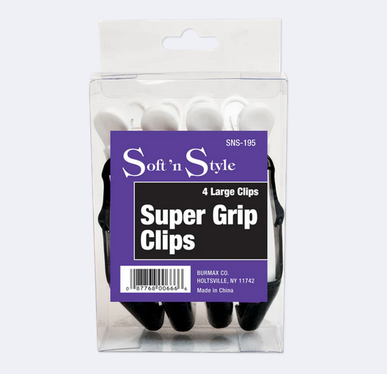Soft 'N Style Super Grip Clips - SNS 195 (Large)