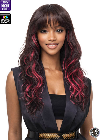 Bobbi Boss M1073 Clio Premium Synthetic Boss Wig – Heat Safe Full Wig