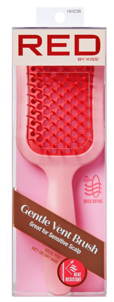 Red Gentle Vent Brush