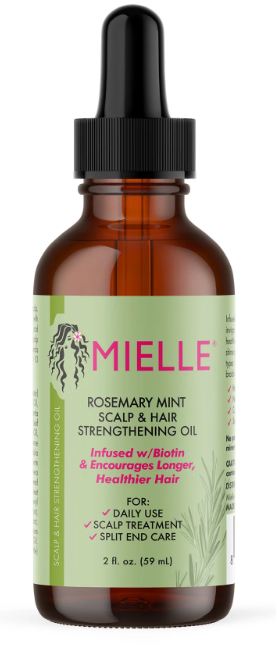 3 Pack Mielle Rosemary Mint Shampoo, Leave In Conditioner and Growth Oil