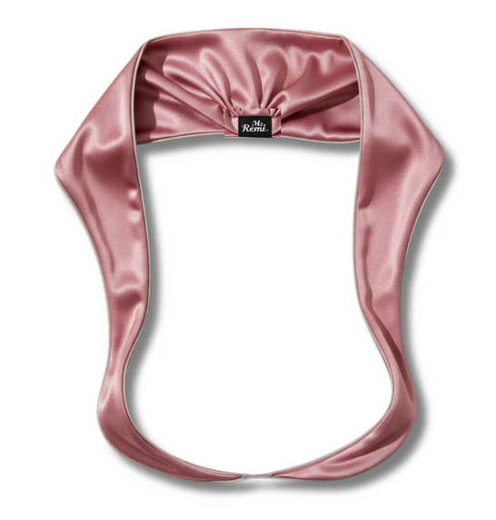 Ms. Remi Effortless Turban Scarf Open Top, Rose/Pink Assorted