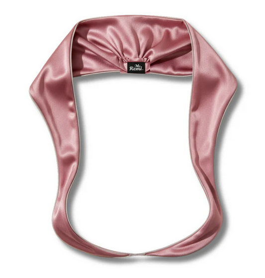Ms. Remi Effortless Turban Scarf Open Top, Rose/Pink Assorted