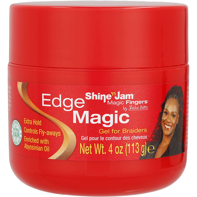 Shine 'n Jam Magic Fingers Edge Magic For Braiders 4 oz