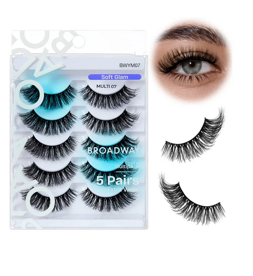 Broadway Faux Mink Wispy Volume Strip Eyelashes