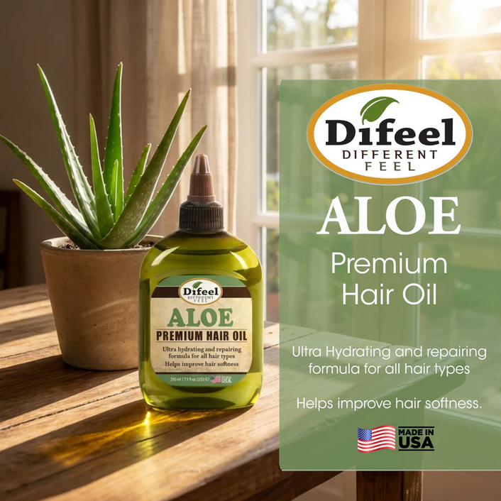 Difeel Aloe Premium Hair Oil 7.1oz