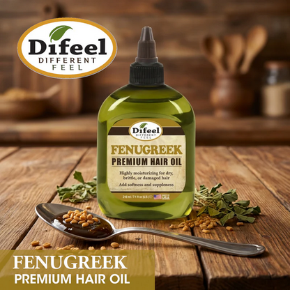 Difeel Fenugreek Premium Hair Oil 7.1oz