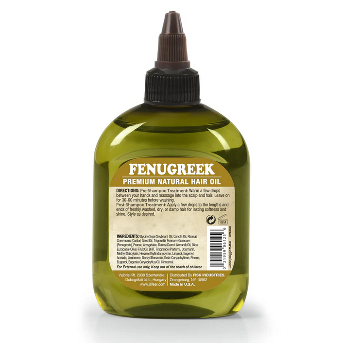 Difeel Fenugreek Premium Hair Oil 7.1oz