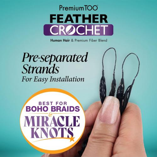 Sensationnel Crochet Braids Premium Too Feather Crochet Burmese Curl 14