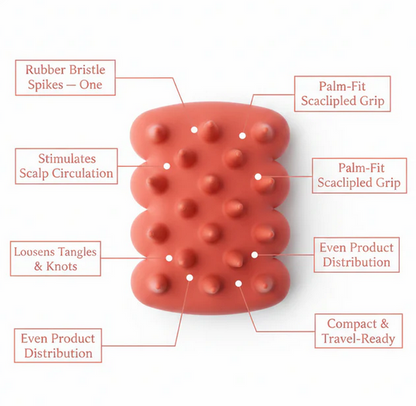 Annie Effortless Detangler Scalp Massage Brush 363