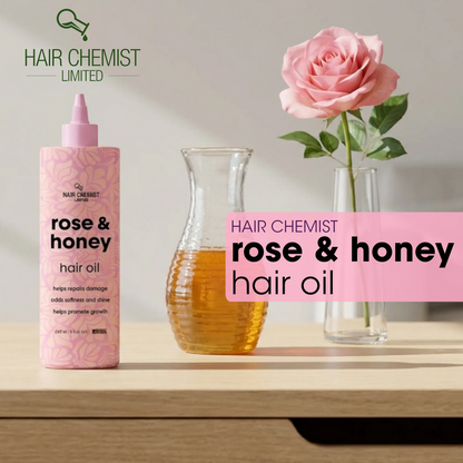 Hair Chemist Rose & Honey Hair Oil 8oz