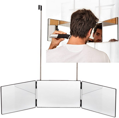 Beauty Town 3 Way Trifold Haircut/Shaving Mirror 24991